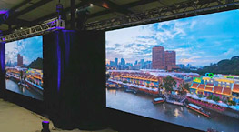 Dual 9 x 16 Screen LED Video Walls